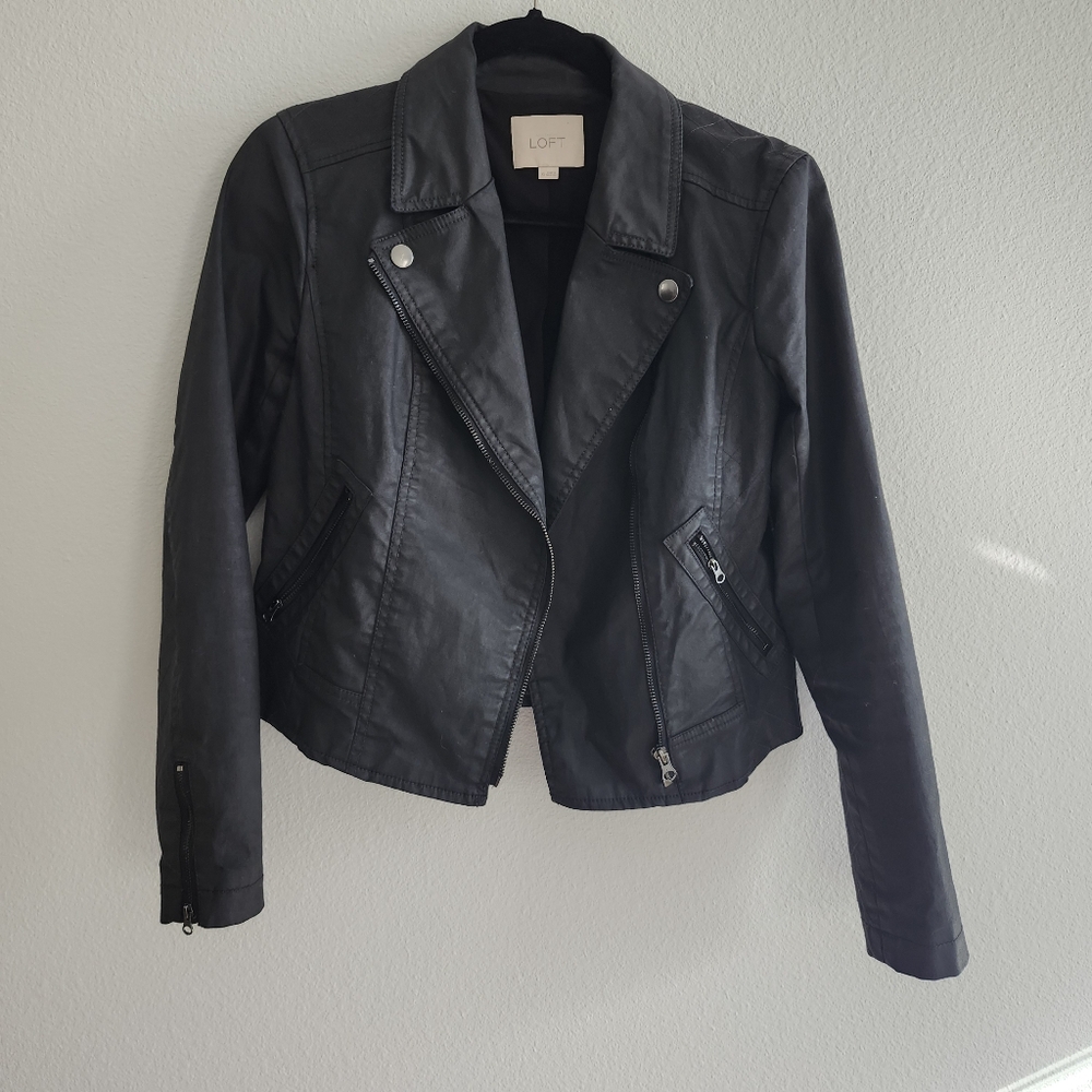 ♡ Loft Moto Jacket Cotton XS